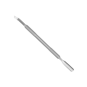 Pousse-ongles professionnel double extrémité en acier inoxydable, avec embout cuillère arrondi et ciseau angulaire, instruments de manucure - Product Image 6