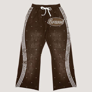 Brand <b>Tracksuit</b> <b>Set</b> Hooded Zipper Sweatshirt and Pants Full Length Unisex Casual Streetwear Oversized Graphic Print Autumn Wear - Product Image 5