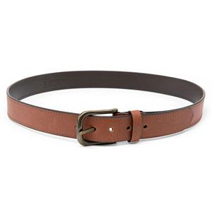 Ceintures pour hommes en cuir véritable, motif ethnique, boucle embossée, ceinture en cuir de vachette véritable pour hommes - Product Image 4