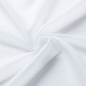 84-Inch <b>Long</b> Sheer White <b>Curtains</b> 2-Panel Set with Dual Rod Pocket Installation 100% Polyethylene Hotel Use Sheer <b>Curtains</b> - Product Image 5