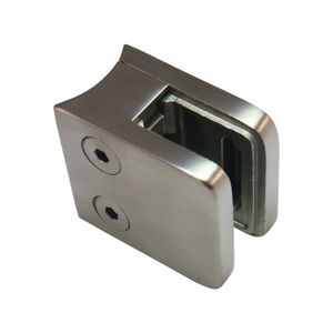 High Quality 304 316 Stainless Steel Pipe Clamp Fair Priced Radius Base Glass Clamp Handrail Railing Clip INCH Metric - Product Image 1