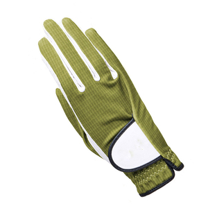 ถุงมือกอล์ฟ ถุงมือกีฬาไมโครไฟเบอร์สีเขียวกันลื่นสำหรับผู้ชาย - Product Image 2