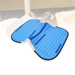 Pad d'équitation sans selle avec étriers |   Selle sans arceau doublée en polaire |   Équipement d'équitation respirant, polyvalent et confortable - Product Image 3