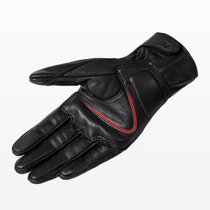 Gants de course classiques vintage en cuir de qualité supérieure pour motos, respirants et compatibles avec les écrans tactiles, pour le motocross. - Product Image 2