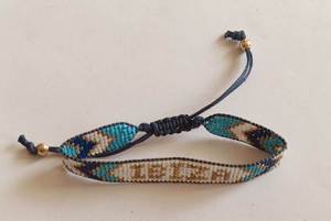 Ibiza Beaded Bracelet Bohemian Style <b>Letter</b> Design Multicolor <b>Acrylic</b> Resin Unisex Jewelry - Product Image 4