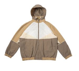 Veste coupe-vent à capuche pour homme de haute qualité, imperméable, respirante, coupe-vent, fermeture éclair, tissu softshell imprimé, été, extérieur - Product Image 1