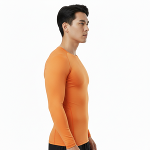 Rashguard pour homme de haute qualité, tissu durable, coupe confortable, séchage rapide, respirant, protection UV, rashguard performant pour homme - Product Image 2