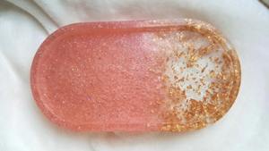 Plateau en résine Galaxie Cosmique avec impression Nébuleuse pour décoration de chambre sur le thème de l'espace, plateau de service en gros, étui d'art fait main - Product Image 6