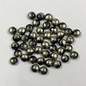 พลอยคาโบไครไนต์ธรรมชาติทรงกลมเรียบอัญมณีคาโบชอนขนาด7มม. สำหรับทำเครื่องประดับ - Product Image 3