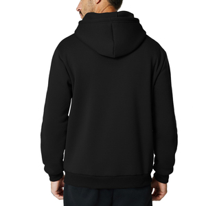 Sudaderas con Capucha Personalizadas con Cremallera para Hombre y Mujer, Manga Larga, 100% Algodón, Felpa, Talla Grande, Invierno, Casual, Color Sólido - Product Image 6