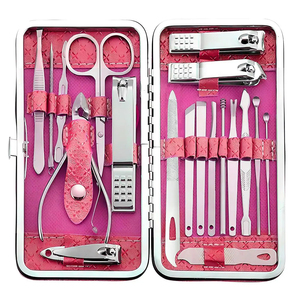 Customizable High Quality 7-in-1 Stainless Steel Pedicure <b>Nail</b> Clippers Kit with Gel Features and Professional Manicure <b>Set</b> - Product Image 1