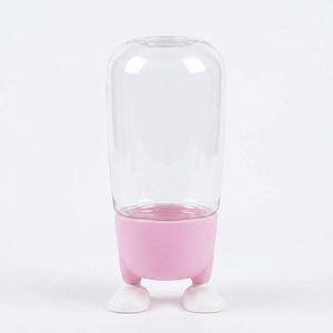 Cheap Price Candy <b>Jar</b> Cute Cartoon Shape PET Clear <b>Plastic</b> Snack Container <b>with</b> Colored <b>Lid</b> for Gummy Cake Candy Vietnam Factory - Product Image 4