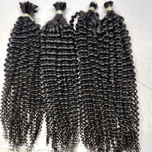 Meilleure qualité indien bouclés Remy Extensions de cheveux cuticules alignés lisse longue durée Machine Double trame Perm-Ready toutes les couleurs - Product Image 6