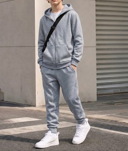 [Ensemble de tenue d'automne pour garçons] Ensemble de tenue d'automne pour garçons, haut à manches longues et pantalon long de style sport décontracté, adapté aux garçons âgés de 8 à 12 ans - Product Image 2