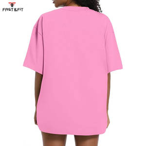 Camiseta de Verano de Algodón con Logotipo Personalizado, Estilo Vintage, para Hombre y Mujer, con Estampado de Plumas, Ecológica, Holgada, Lavada, de Manga Corta y Talla Grande - Product Image 2