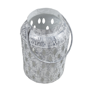 Festive Iron Square Design Durable & Eco-Friendly T-light Candle Holder <b>Lanterns</b> for Indoor Christmas Decor - Product Image 5