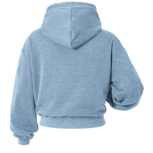 Hoodies courts pour femmes, tricotés, à épaules tombantes, coupe confortable, style streetwear décontracté, respirants, écologiques, à prix bas - Product Image 2