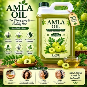Aceite de Amla, aceite natural a base de hierbas para el crecimiento del cabello, para un cabello fuerte, largo y saludable, nutre las raíces y reduce la caída del cabello. - Product Image 3