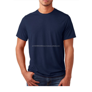 Camisetas de Hombre de Talla Grande 100% Algodón, Personalizadas con Bordado de Chenilla y Logotipo Estampado, Fabricación Directa de Fábrica, Lisas - Product Image 4