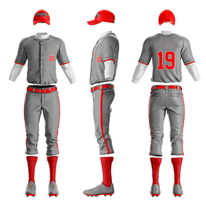 Top Selling Adult Size Top Trending Baseball Uniform For Men Lightweight Comfortable Reasonable Price Baseball Uniforms - Product Image 1