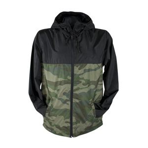 Wholesale <b>Men's</b> New Camouflage Print Hooded Soft Shell <b>Jacket</b> Zip Front Water Resistant Outdoor Wear Regular Fit - Product Image 3