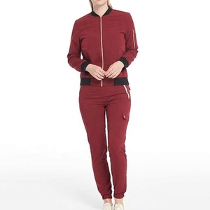 Chaqueta Médica Elástica Multicolor de Manga Larga para Otoño e Invierno, Chaqueta de Trabajo para Enfermeras y Doctores - Product Image 4