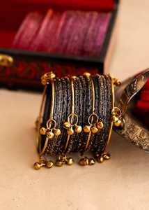 Pulseras Jhumki Kashmiri Doradas de Alta Calidad, Brillantes, para Bodas y Fiestas, Precio al por Mayor, Pulseras de Moda - Product Image 2