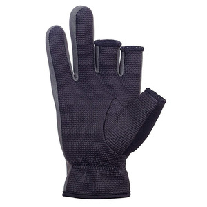 2026 New Arrival Leather Fishing <b>Gloves</b> with Hook Loop Closure Adjustable Non-slip Unisex All Seasons Best Selling Best Price - Product Image 4