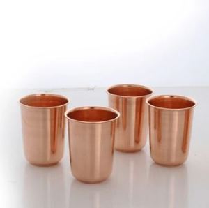 Food grade copper drinking <b>glasses</b> safe metal tumblers for <b>water</b> juice cocktail use durable reusable kitchen drinkware - Product Image 6