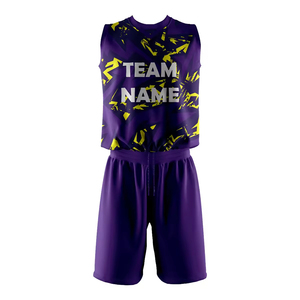 Uniforme de Voleibol Deportivo para Exteriores de Poliéster con Impresión de Logotipo Personalizado de Alta Calidad - Product Image 1