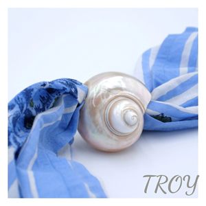 Anillos de Servilleta con Forma de Concha Marina para Celebraciones de Nochevieja, Mesas de Regalo Navideñas y Decoración de Mesa de Lujo para la Temporada - Product Image 1
