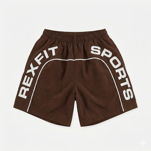 Shorts de sport légers pour hommes, en tissu de haute qualité, séchage rapide, taille élastique, confortables, imprimés, style fitness. - Product Image 5