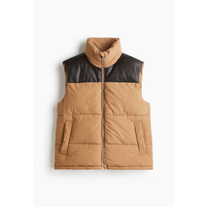 Gilet matelassé respirant pour femme, service OEM, grandes tailles, poches zippées, nouvelle collection hiver 2026, à capuche, personnalisable, style streetwear - Product Image 1