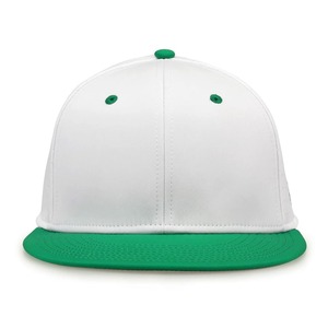 Casquette Snapback Bicolore Blanc et Bleu à Visière Plate, Chapeau de Baseball Ajustable, Streetwear, Mode Sportive, Logo Personnalisé, Accessoire de Tête - Product Image 3