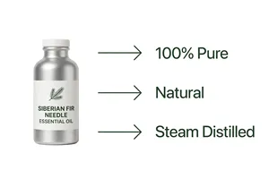Pure Siberian Fir Needle <b>Essential</b> <b>Oil</b> Natural Siberian Fir Needle <b>Oil</b> for Aromatherapy Hair Care <b>Oil</b> Bulk Wholesale Supplier - Product Image 3