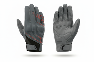 Gants de moto à doigts complets respirants, personnalisables, vente en gros, OEM, ODM, gants de protection pour le sport et la course à moto - Product Image 3