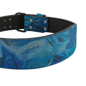 Heavy Duty Breathable Lightweight Cowhide Customizable Fitness Waist <b>Trainer</b> Belt Gym Weight Lifting Professional Portable - Product Image 5