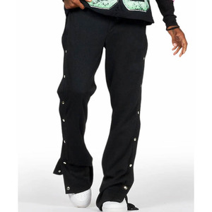 Pantalon de sport en molleton de coton pour homme – Idéal pour la gym, l'entraînement, le fitness hivernal et le style de vie actif – Chaud et confortable - Product Image 5