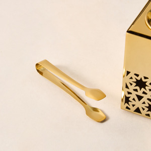 Quemador de Incienso de Latón Dorado con Recortes Geométricos para Aromaterapia - Product Image 2