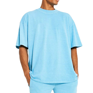 Camiseta Esencial para Hombre, de Manga Corta, Cuello Redondo, Algodón Suave, Cómoda para el Verano - Product Image 3