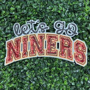 للبيع بالجملة بقع كبيرة متنوعة بالترتر-مكواة في يوم اللعبة للملابس - Product Image 5