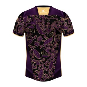 Camiseta Deportiva Personalizada al por Mayor para Hombre, Cuello en V, Sublimada, de Secado Rápido, Poliéster, Talla Adulto - Product Image 5
