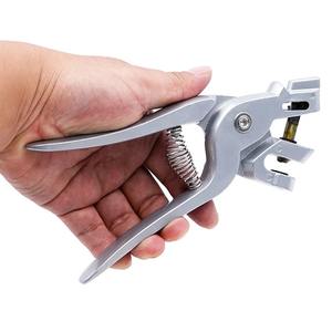 Pince à perforer les étiquettes auriculaires pour animaux, 8 mm, en acier inoxydable, pour l'identification des bovins, ovins, porcins et volailles en élevage - Product Image 1