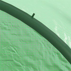 "24.6FT X 10FT X 6.6FT Walk-in Greenhouse with Tempered Glass and Steel <b>Frame</b> for <b>Planting</b> and Hydroponic Grow" - Product Image 6