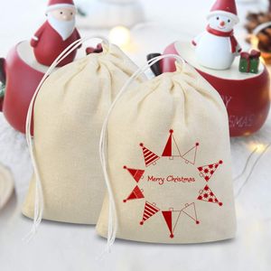 ถุงผ้าฝ้ายแบบมีเชือกผูก ขนาด 4×5 นิ้ว - Product Image 6