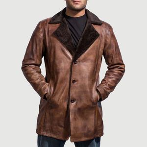 New Ready Stock <b>Men</b> Leather <b>Jacket</b> Fashion Casual <b>Biker</b> Coat Wholesale Bulk - Product Image 3