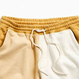 กางเกงขาสั้นเทอร์รี่ผ้าฝ้ายลำลองสไตล์สตรีทแวร์สำหรับผู้ชาย ดีไซน์ล่าสุด พร้อมสีสันและลวดลายหลากหลายแบบ  ถักทอเรียบง่าย - Product Image 5