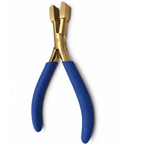 เครื่องมือถอดแหวนไมโครนาโนสำหรับต่อผมแบบ U-Tip  วัสดุสแตนเลส  สำหรับมืออาชีพ  ไม่ใช่ผมแท้  พร้อมโลโก้สั่งทำ สีดำ - Product Image 1