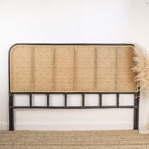 หัวเตียงขนาดคิงไซส์และควีนไซส์ ทำด้วยมือจากหวาย คุณภาพดี ตกแต่งสวยงาม - Product Image 6