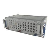 RDEKONO Châssis modulaire Eurorack en aluminium anodisé 3U 4U 6U, rail de châssis blindé de 19 pouces, taille personnalisée, pour Nuclear
